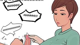 Hej, chceš se naučit divokou lekci prostaty s šílenými triky anime hentai? Pojďme! 😜