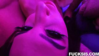 Horny teen with big ass gets pov blowjob and hardcore fucking