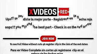 Teens virgen, horny housemate with big tits pranks with a blowjob. Ends with cum-filled double penetration?