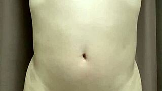 Hey, check out this anime guy tying his dick and balls with string!