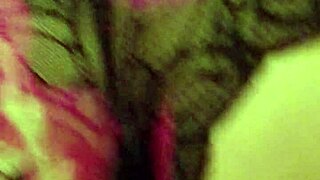 wife teases hard cock in playful moment