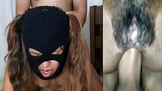 Cadelinha Recebendo Piroca No Cú Adoro - Teen 18+ Prostitute with Big Ass Gets Creampie and Blowjob