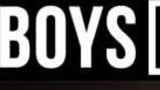 Gay photographer joins two studs in raw group fucking.