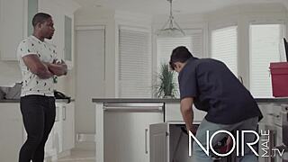 my girlfriend catches me fucking the plumber