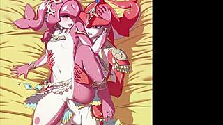 Mipha from Legend of Zelda in hot hentai compilation