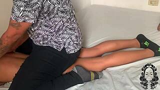 Dude, I saw him dominate stepsister with massage!