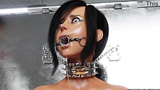 Intense 3D BDSM Bondage Fetish Comics Compilation By CyberCaptain With Mature Femdom Action