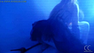 Stella and Stephan Cardo in Halloween Death Note cosplay with big tits and monster cock