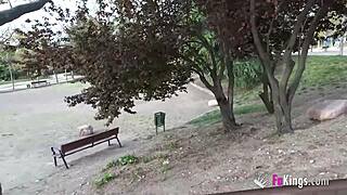 Brad's Girlfriend Loves Public Adventures and Wants to Prove It.