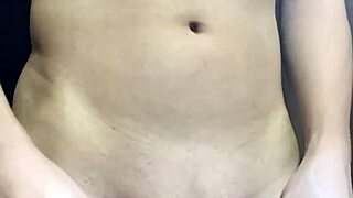 look at this perverted masochist's tied phimosis hairless cock and balls