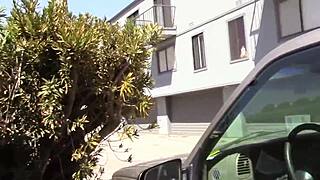 rough sex session starts for lustful girlfriend with blowjob and fucking