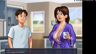Summer of passion: Questions – Judith’s asse s-combing game and arousing boobs