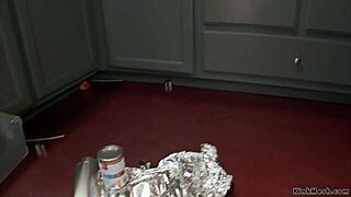 Redhead Milf Housewife Endures Rough BDSM Fucking With BBC