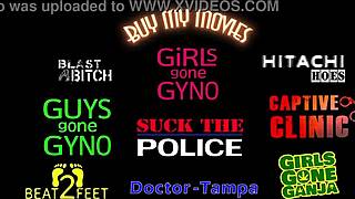 Doctor Tampa Uses Speculum On Patient Solana During Kinky E-Stim Session