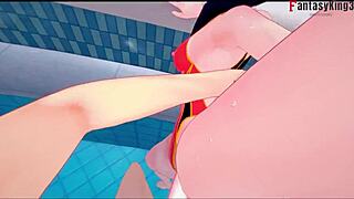 violet parr inside the pool pov the incredibles short watch the full version on red and extra scenes on premium