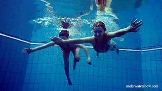 Me and Melisa Darkova stripping underwater