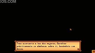 xtardew valley - jodi and caroline in the spa in spanish - stardew valley