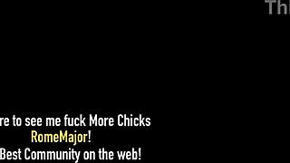 big stud rome major wrecks coed yolanda yamzs wet pussy with intense riding and bareback action