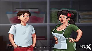 Summertimesaga: Mature Mexican Ass Dominates in Episode 1