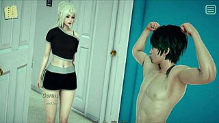 My bully becomes my lover in this anime hentai cartoon with big tits episode 22.