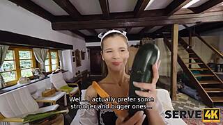 serve4k guest house service offers czech reality with shaved european babes in stockings.