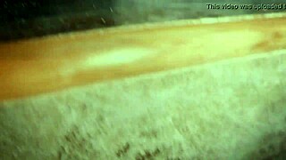 I spy on my cousin showering and then fuck her moaning