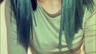 Step-daughter bends over for big cock to save family from divorce. She takes it hard in missionary!