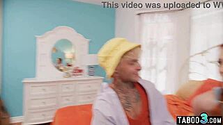 big boobed bbw sluts invite transsexual neighbor austin spears for a wild threesome. things got heated fast.