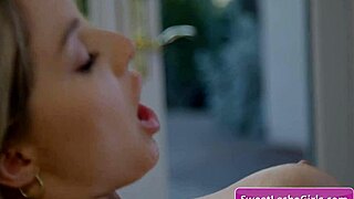 big ass blonde lesbians kayley gunner and savannah bond lick pussy on the massage table?