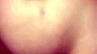 Natural tits bouncing on cock