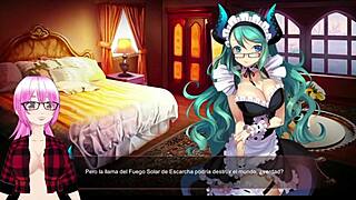 Travel in the deep realm of lust with Ice Dragon in this Hentai game