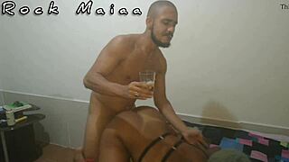 Bandido Drags Fiery Black Teen After Party and Fucks Her Hard with Lots of Anal!