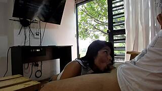 Llego a casa y me invita a follar que rico primera parte