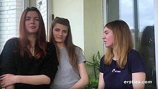 Uninhibited Girls Threesome Sex