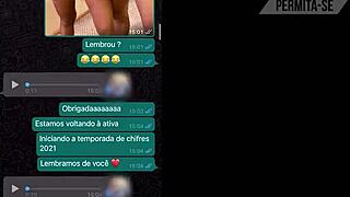 o corno adora me ver rebolando em um pauzão – menage 24