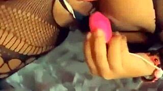 Big wet juicy Dominican booty of amateur Ammaralapomposa in home sex video