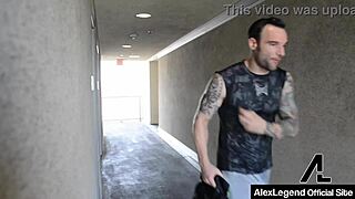 clothes swap christie stevens dresses as alex legends gf to bang him with big features