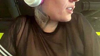 Is Gym Bra Making Her Wet?