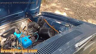 صناعة جلسة تصوير ساخنة مثيرة