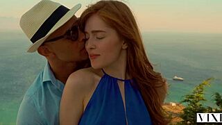 Check this VIXEN, the most stunning redhead, getting it in doggystyle, cowgirl, and missionary like never before! Her beauty will blow your mind.