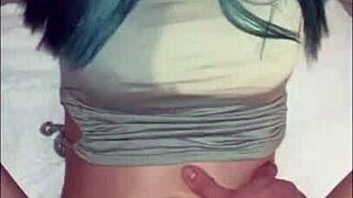 Step-daughter bends over for big cock to save family from divorce. She takes it hard in missionary!