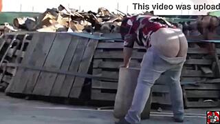 Claudia Marie fucks on the trunk