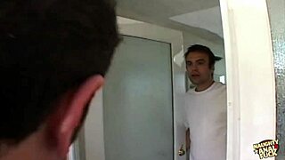 Blonde construction worker takes three cocks and anal creampies