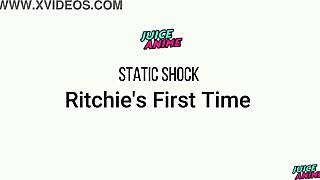 static shock bara yaoi cartoon adventure