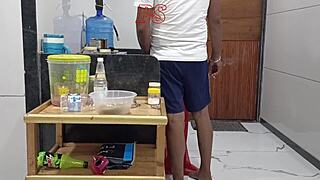 Dialogic Man, Rohit went wild on Ajay's wife Soni in the kitchen while Ajay was out!