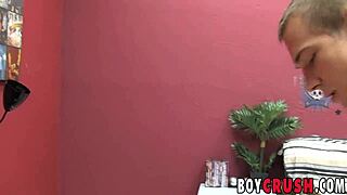 Self-Touch Riding Gay Cock!