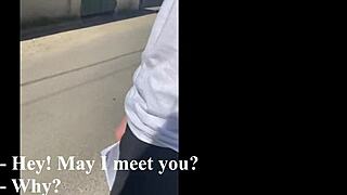 ki-sim sucking stranger on street