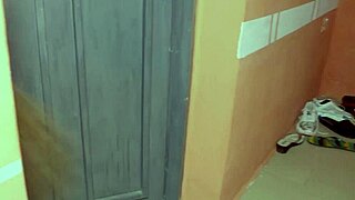 Feeling Horny While Sweeping, Neighbor Fucks Girlfriend, I Masturbate