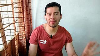 I was so shocked when my brother's best friend caught me with a dildo and fucked me with his 19cm cock for the first time