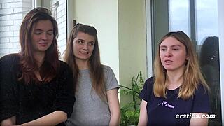 Uninhibited Girls Threesome Sex